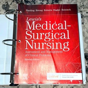 Lewis Med Surg Nursing Book Loose Leaf